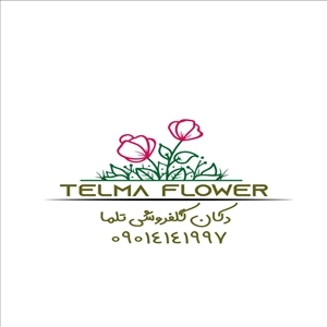 لوگو گل فروشی تلما تهران