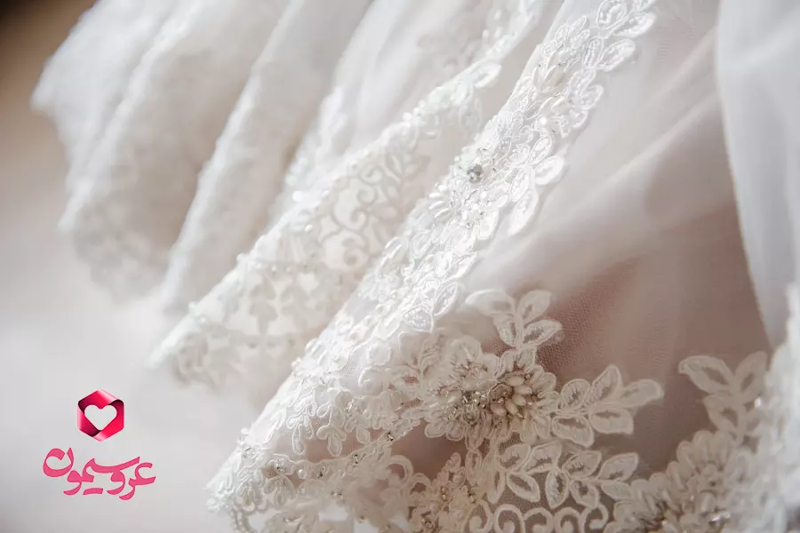 پارچه ارگانزا برای دوخت لباس عروس