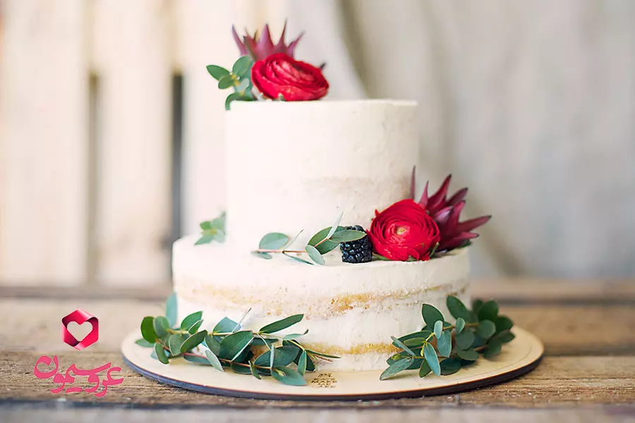 انواع مدل‌ های کیک عروسی ساده و شیک