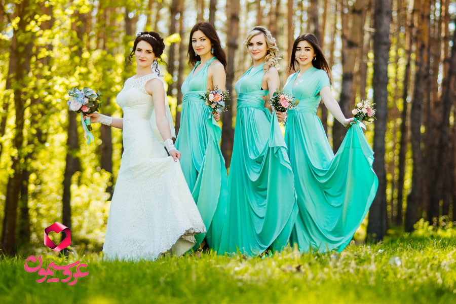 رنگ لباس عروس متناسب با فصل برگزاری عروسی